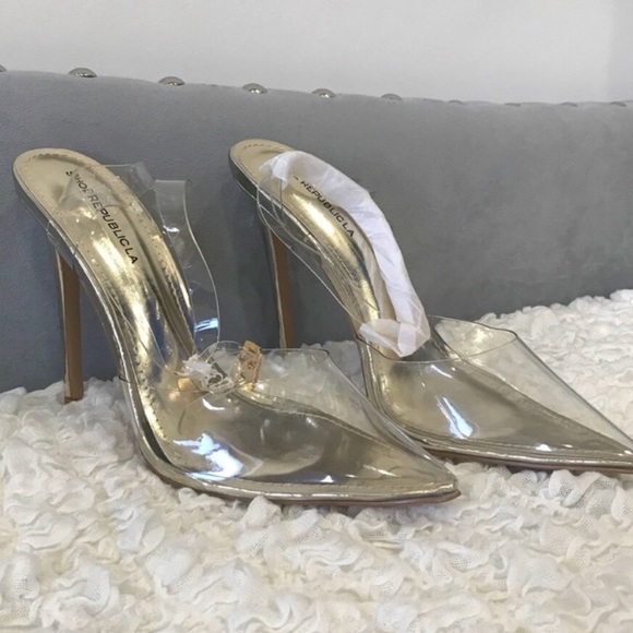Lola Shoetique Shoes - Transparent Heels  | NWT ✨